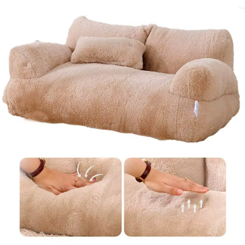 Kattenbank van Pluche – Luxe Slaapbank voor Katten