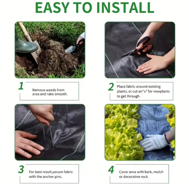 Water-permeable Anti-Root Fabric – Greenhouse & Garden Weed Control