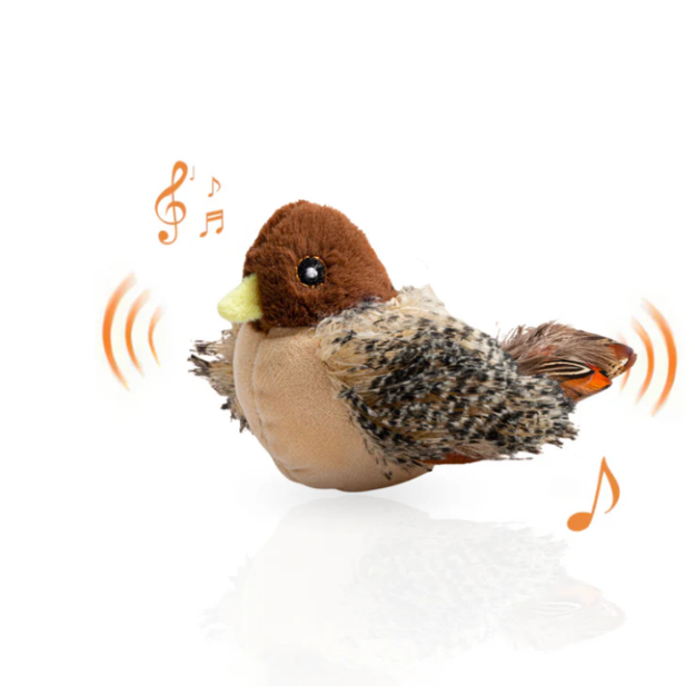 Rechargeable Bird Toy for Cats – Interactive & Moving