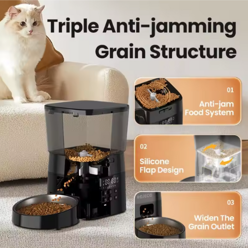Automatische Kattenvoer Dispenser – Programmeerbaar