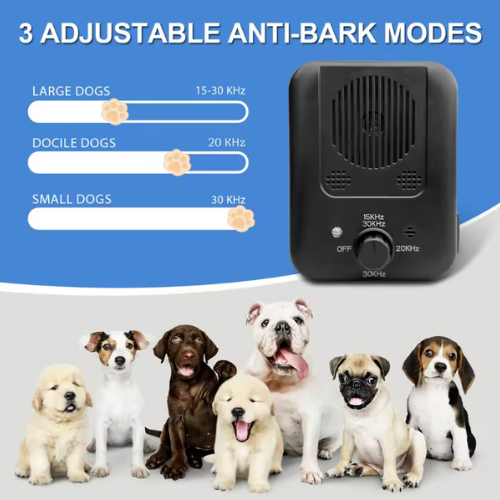 Anti Barking Device for Dogs – Ultrasonic & Safe Barking Stopper
