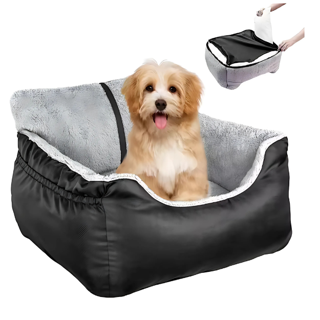 Washable Dog Car Seat – Adjustable for Large & Medium Dogs