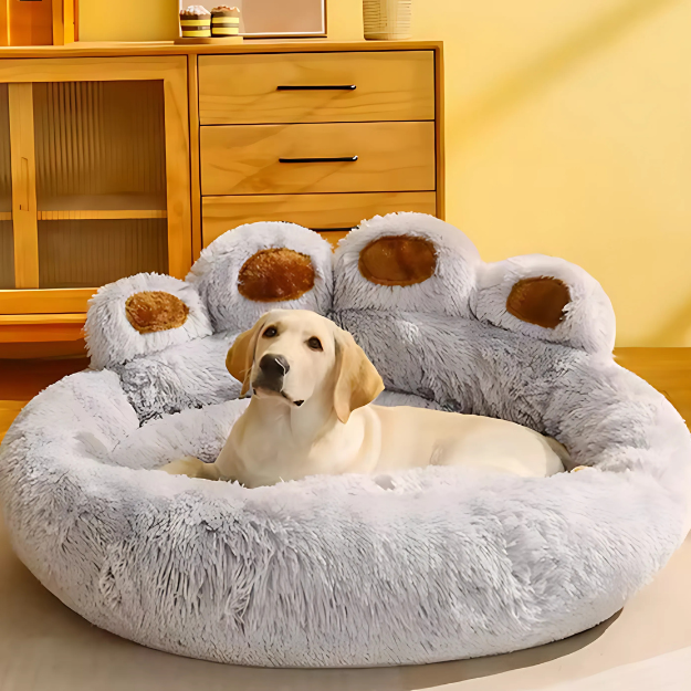 Fluffy Orthopedisch Hondenbed Grijs
