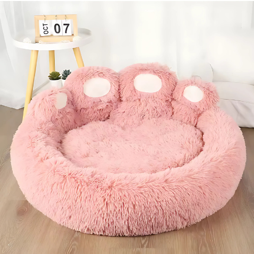 Fluffy Orthopedisch Hondenbed Roze