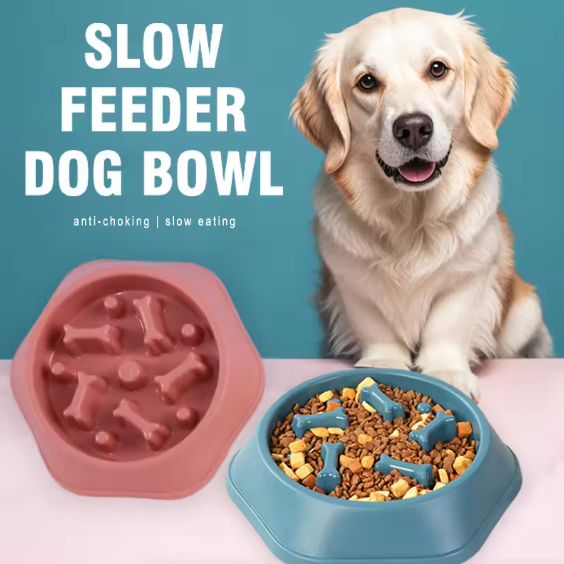 Slow Feeder Hondenvoerbak – Anti-Schrokbak voor Grote & Kleine Honden