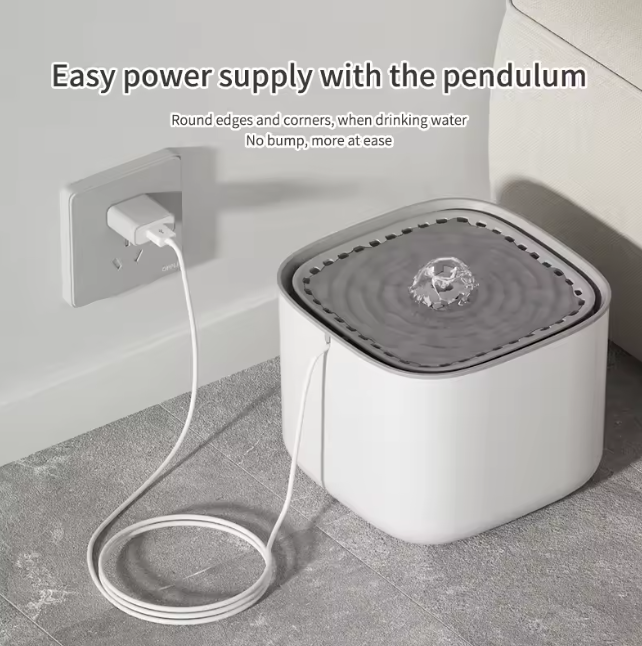 Automatische Drinkfontein voor Katten & Honden – USB Waterfontein