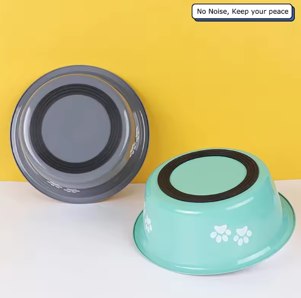 RVS Voerbak voor Huisdieren – 400ml Water- en Eetbak voor Hond of Kat
