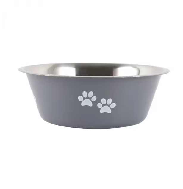 RVS Voerbak voor Huisdieren – 400ml Water- en Eetbak voor Hond of Kat