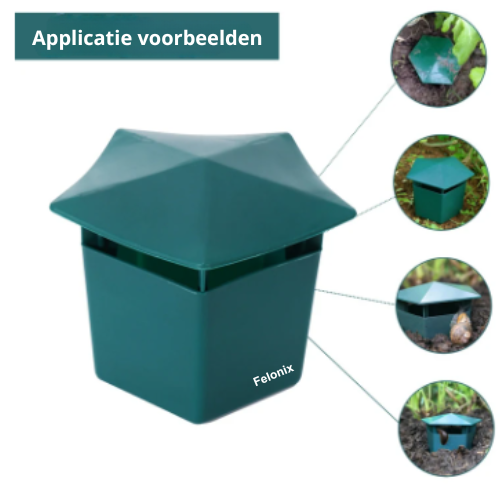 Snail Traps Set of 8 – Keep Your Garden Snail Free With This Simple Solution