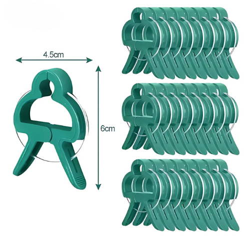 Plantenclip voor Tuin | Zelfklevende Plantenclips en Plantsteunclip