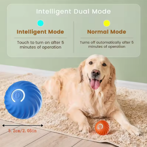 Smart Electronic Dog Toy Ball – USB Automatic & Interactive