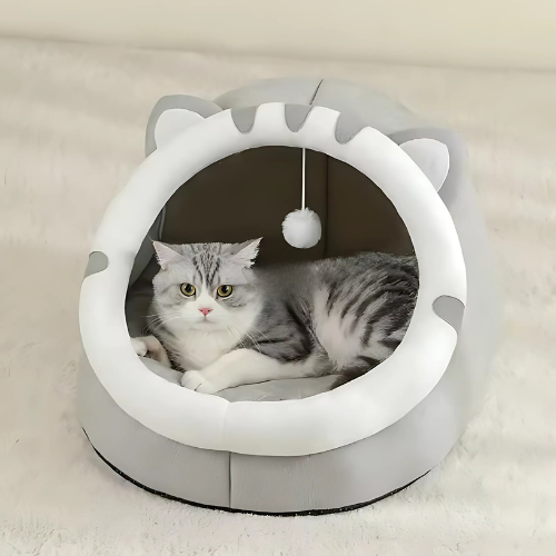 Super Cat Bed &amp; House – Warm &amp; Comfortable for Pets 