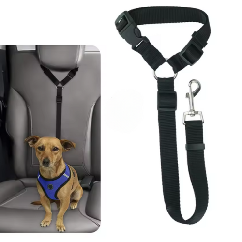 Hond Veiligheidsgordel Auto – Verstelbare Autogordel voor Hond of Kat