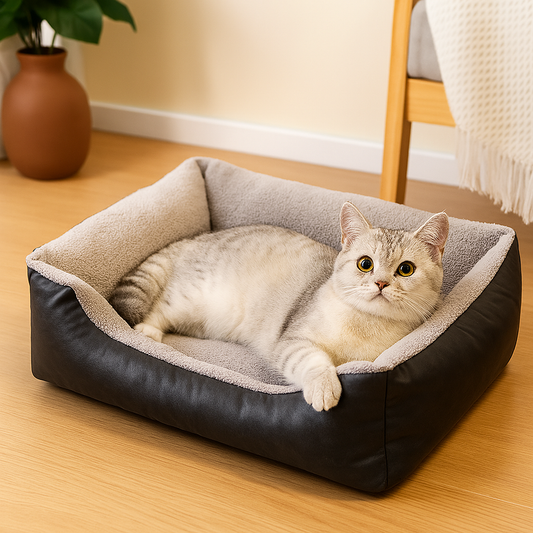 Washable Cat Bed – Soft &amp; Comfortable