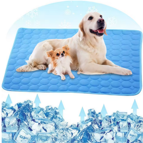 Dog &amp; Cat Cooling Mat XL – Sustainable Summer Bed, Self-Cooling Accessory