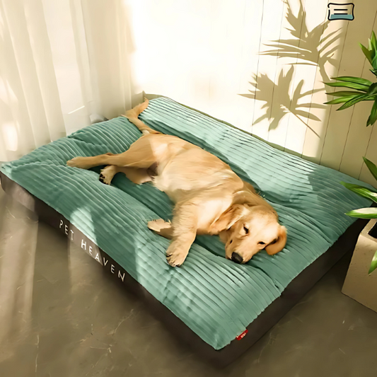 Large Corduroy Dog Mattress Washable 