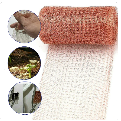 Copper Mesh for Protection against Animals and Weeds – Durable and Effective