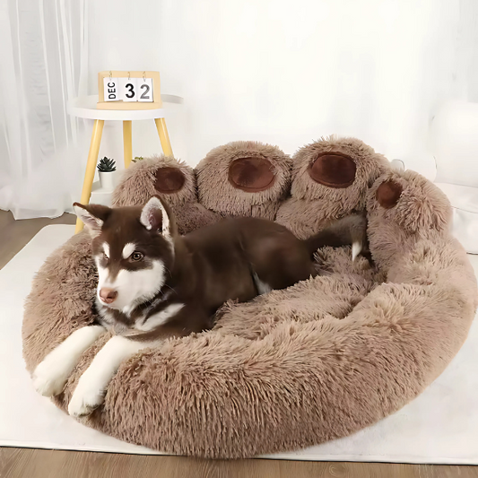 Fluffy Orthopedisch Hondenbed Bruin 