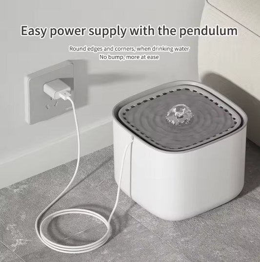 Automatische Drinkfontein voor Katten & Honden – USB Waterfontein