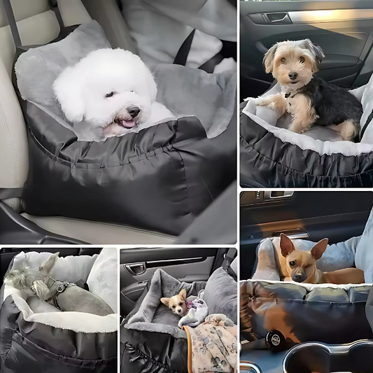 Washable Dog Car Seat – Adjustable for Large &amp; Medium Dogs 